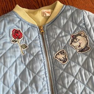 DISNEY Collection by Tutu Couture Kids Jacket Beauty and the Beast Belle